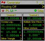 Audio Multi-Tone Generator screenshot